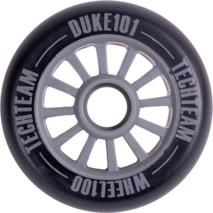 Колесо для самоката TECH TEAM DUKE 101, 100*24 мм, черный, без подшипника NN009780